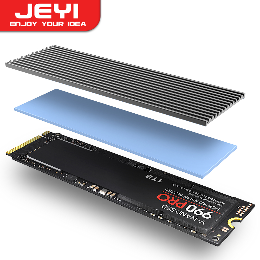 External Nvme Ssd - JEYI M.2 SSD المبرد، الألومنيوم PS5
