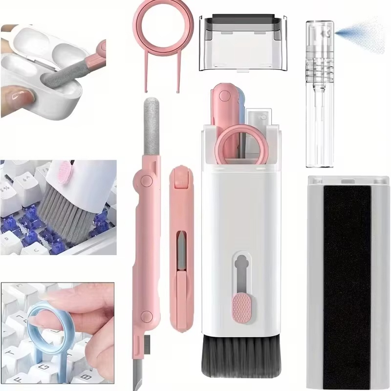 Laptop Extra Accessories - طقم فرشاة تنظيف سماعات الأذن 7