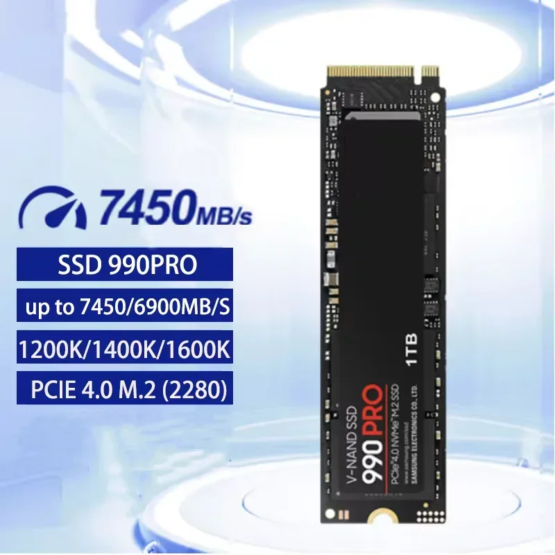 External Nvme Ssd - قرص صلب داخلي أصلي جديد 990