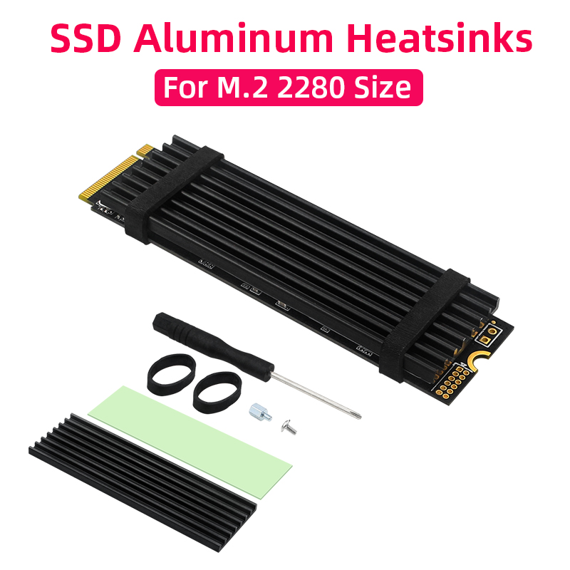 External Nvme Ssd - M.2 SSD المبرد مشعاع ألومنيوم محركات