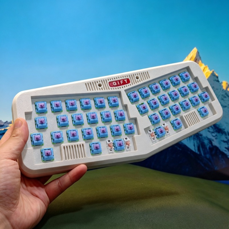 لوحة مفاتيح سلكية بتصميم 40% م - مراجعة Laptop Accessories 3D Print وسعره