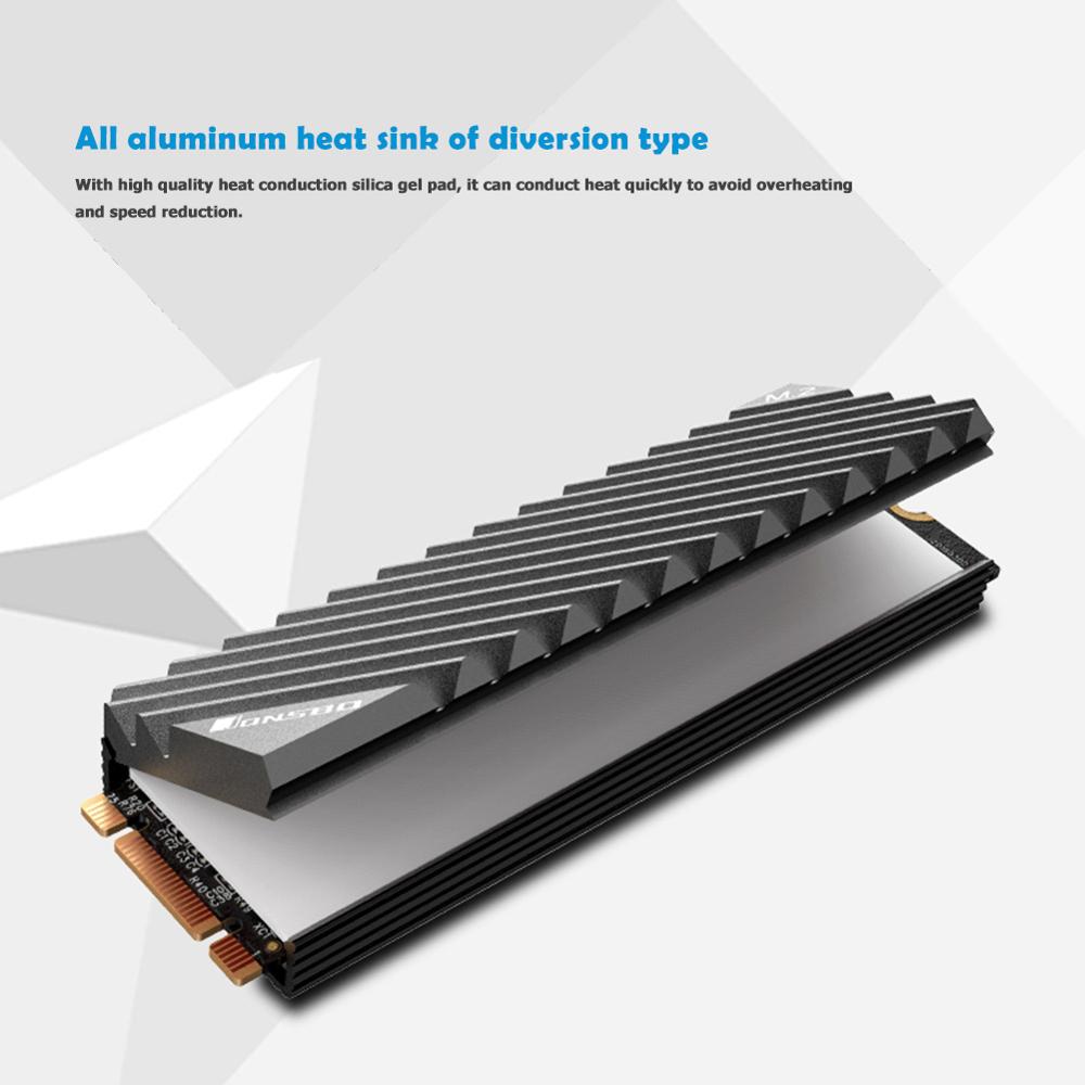مشتت حراري من الألومنيوم لـ Jo - مراجعة External Nvme Ssd وسعره
