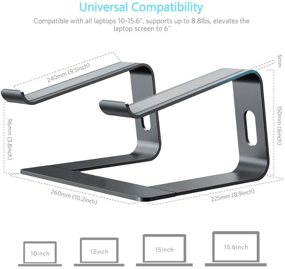 حامل كمبيوتر محمول من Jomaa، ح - مراجعة Laptop Stand Riser وسعره