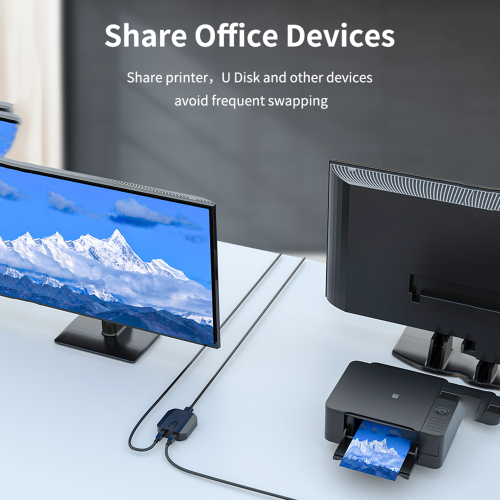 صندوق مفاتيح USB KVM مزدوج ، 2 - مراجعة Laptop Extra Accessories وسعره