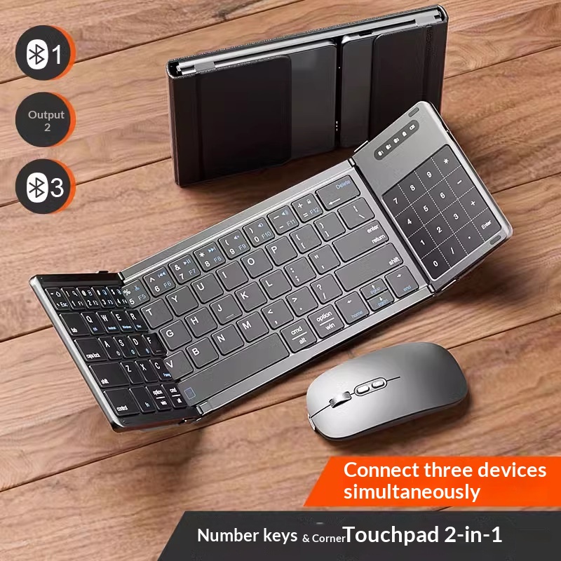لوحة مفاتيح بلوتوث لاسلكية ثلا - مراجعة Laptop Extra Accessories وسعره