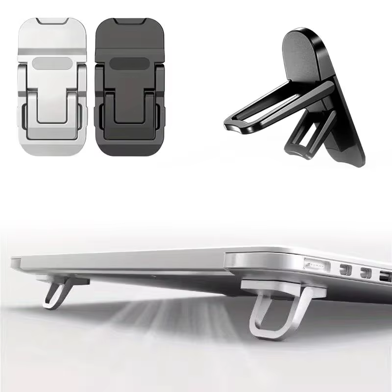 2/4 قطع حامل لابتوب صغير قابل  - مراجعة Laptop Stand Riser وسعره