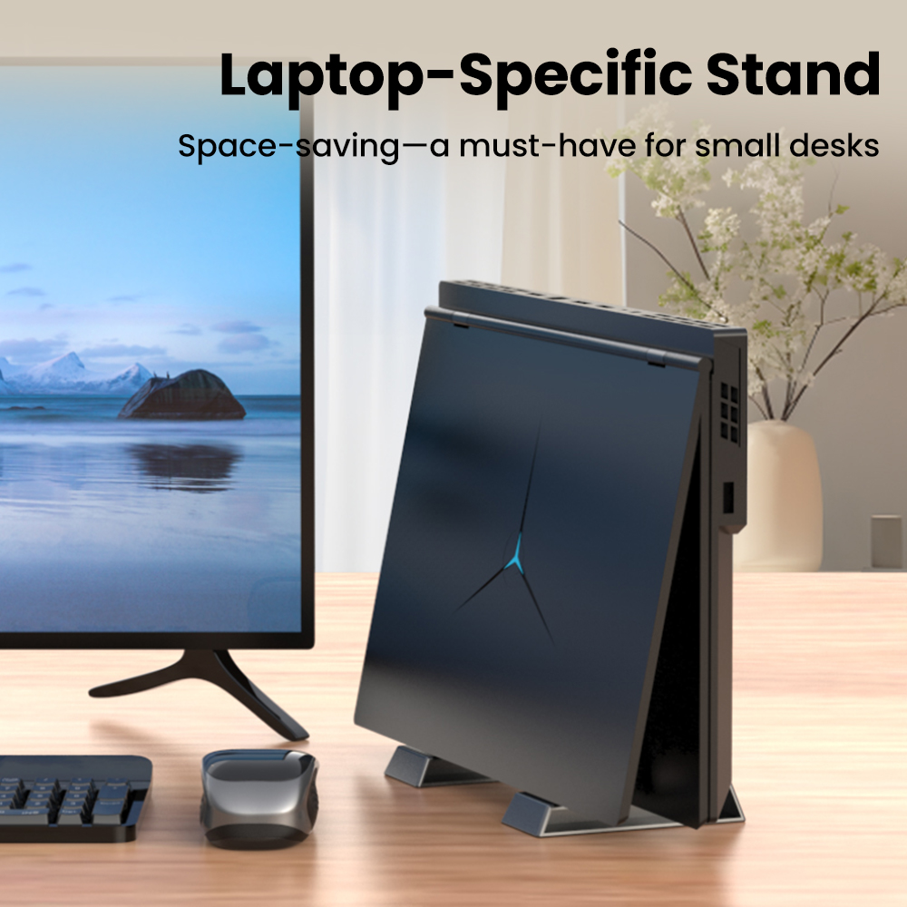 حامل كمبيوتر محمول عمودي للمكت - مراجعة Laptop Stand Riser وسعره