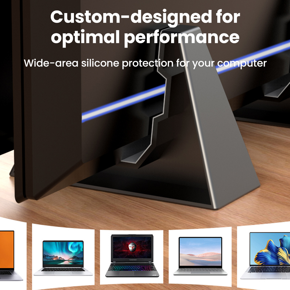 حامل كمبيوتر محمول عمودي للمكت - مراجعة Laptop Stand Riser وسعره