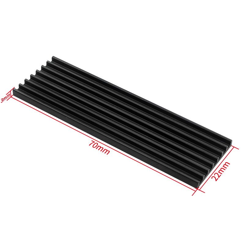 M.2 SSD المبرد مشعاع ألومنيوم  - مراجعة External Nvme Ssd وسعره
